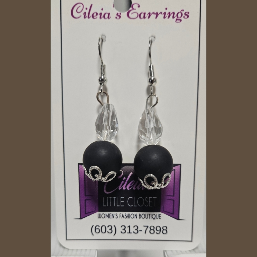 Dangling Earrings, Beaded